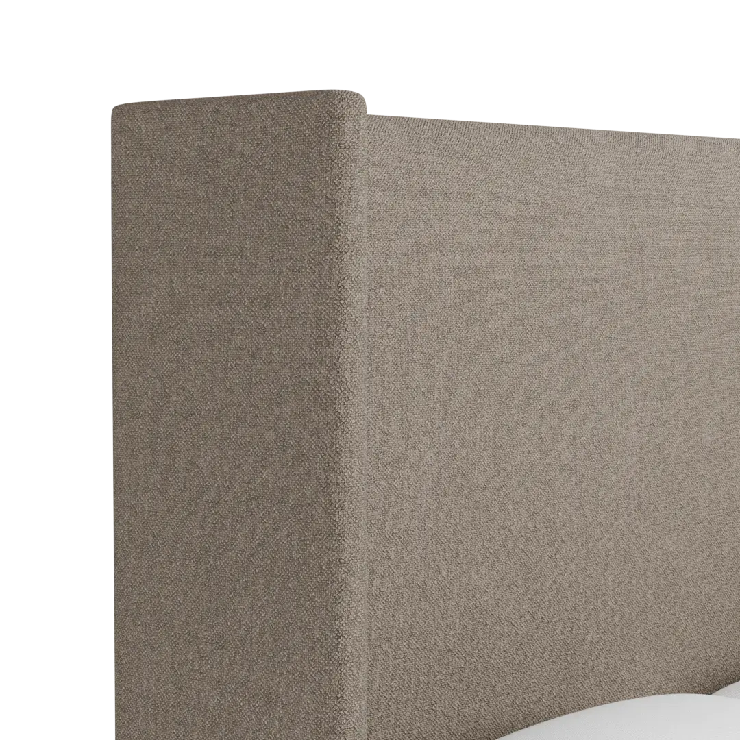 Captiva Elite Brown 60" Upholstered Shelter Bed Captiva Elite Brown 60" Upholstered Shelter Bed