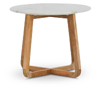 Olivia Marble Accent Table