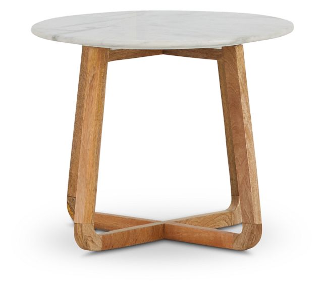 Olivia Marble Accent Table