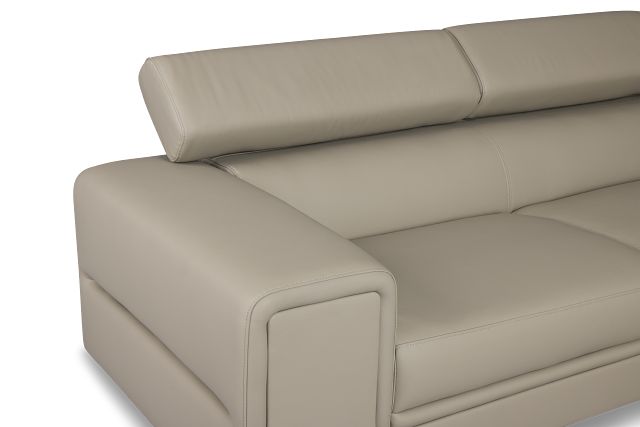Drew Gray Micro Right Chaise Sectional