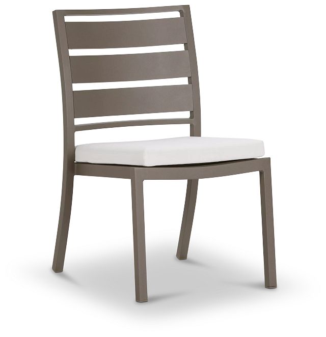 Raleigh Gray Aluminum Side Chair (2)