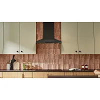 Kitchenaid 730 Series Black 30" Wall Mount Canopy Hood