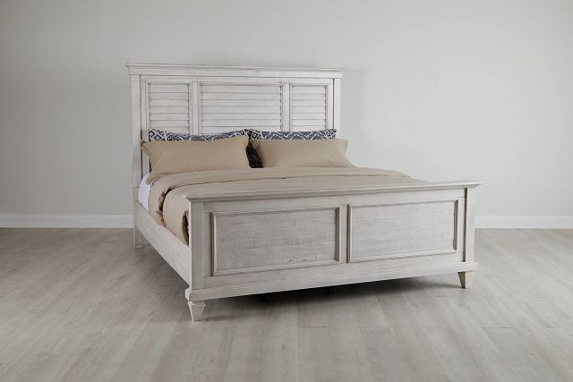 Sonoma Ivory Panel Bed