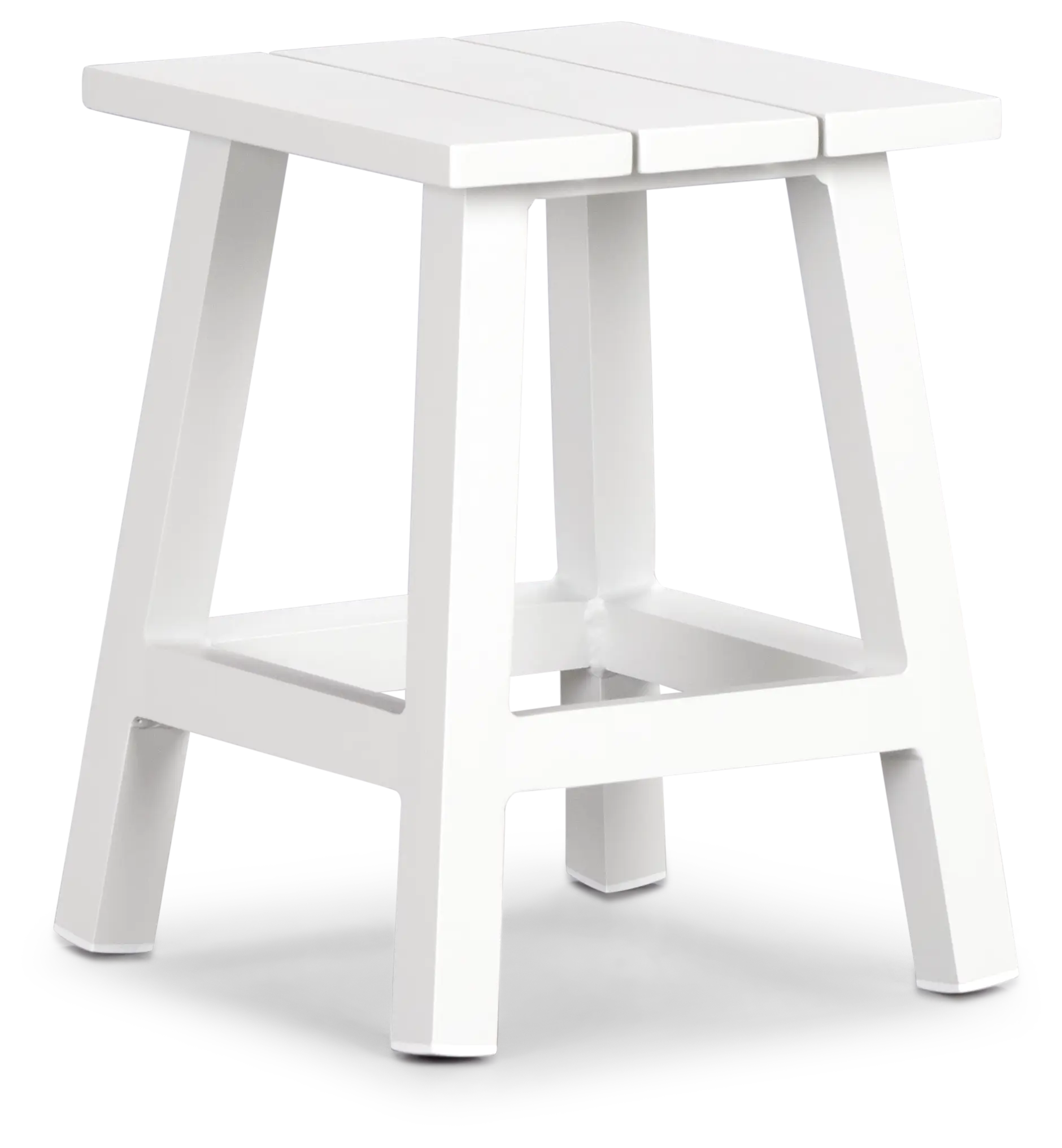 Barbados White Square Accent Table Barbados White Square Accent Table