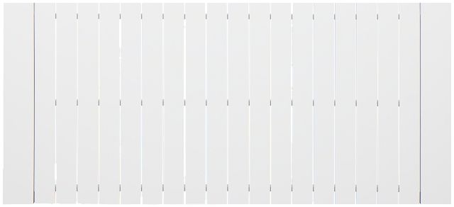 Sunrise White 86" Rectangular Table