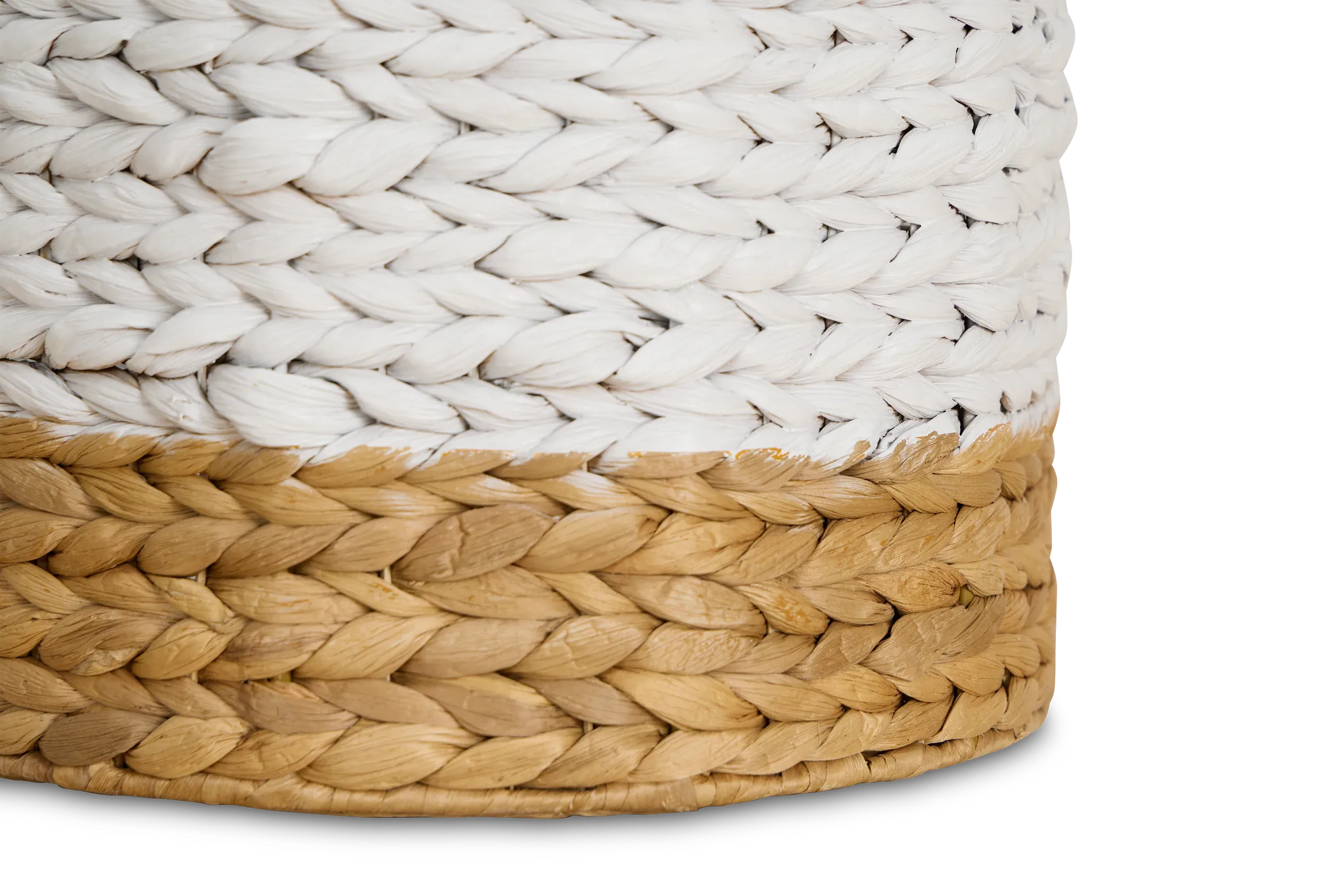 Cassie Set Of 3 White Basket