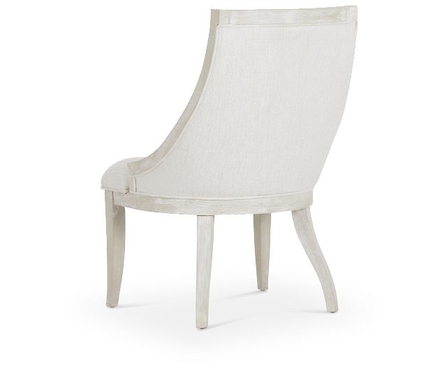 Boca Grande Light Tone Curved Upholstered Side Chair (4)