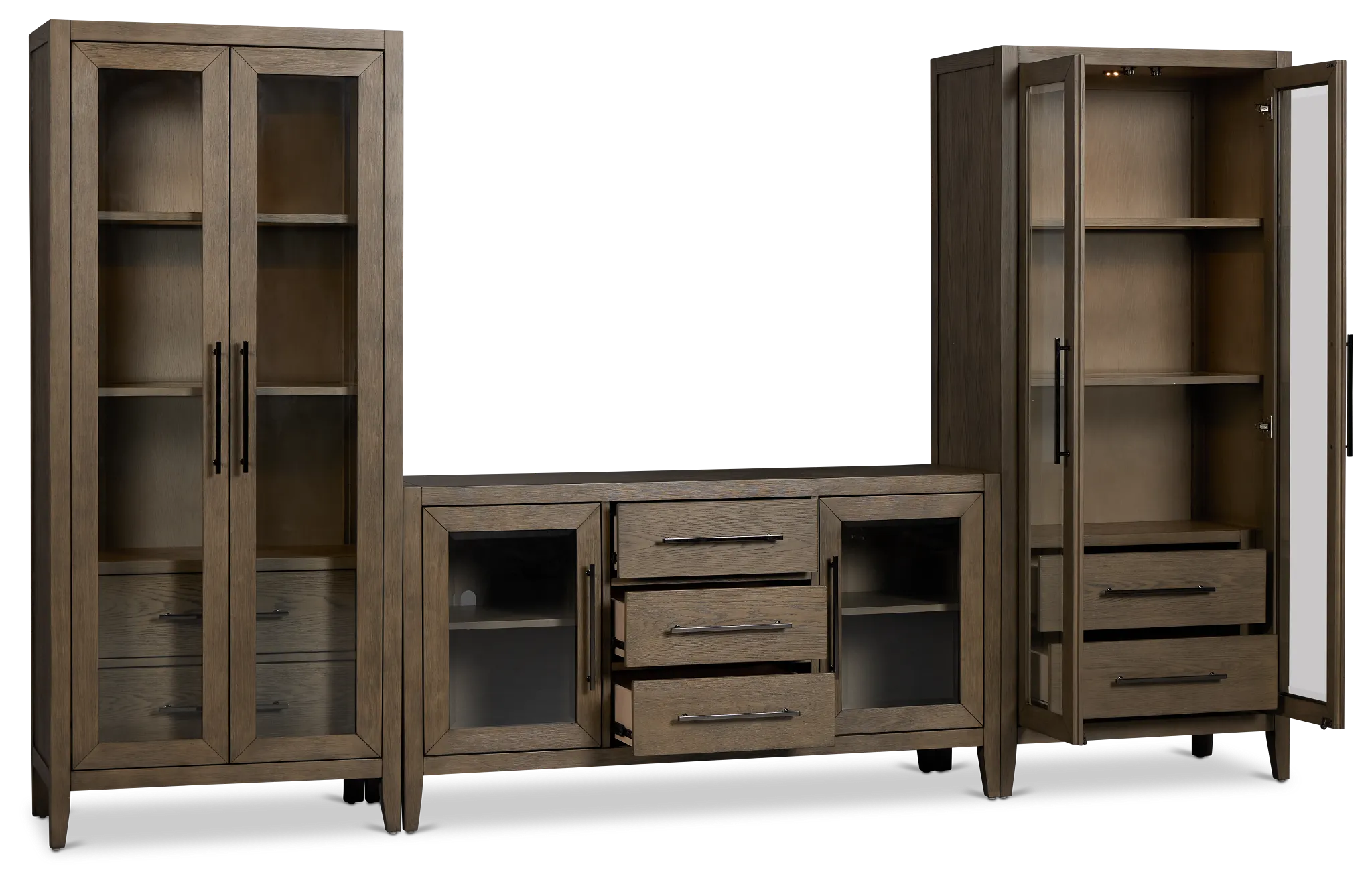 Alden Gray 60" Entertainment Wall