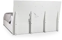 Verona White Platform Bed