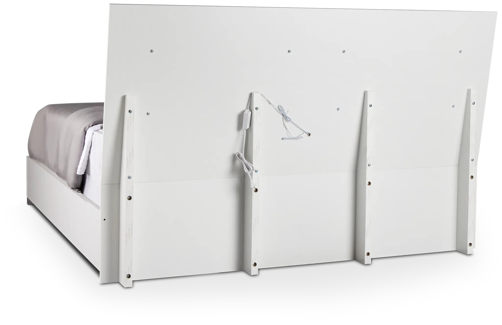 Verona White Platform Bed Verona White Platform Bed