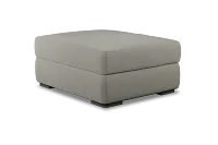 Edgewater Elite Gray Ottoman