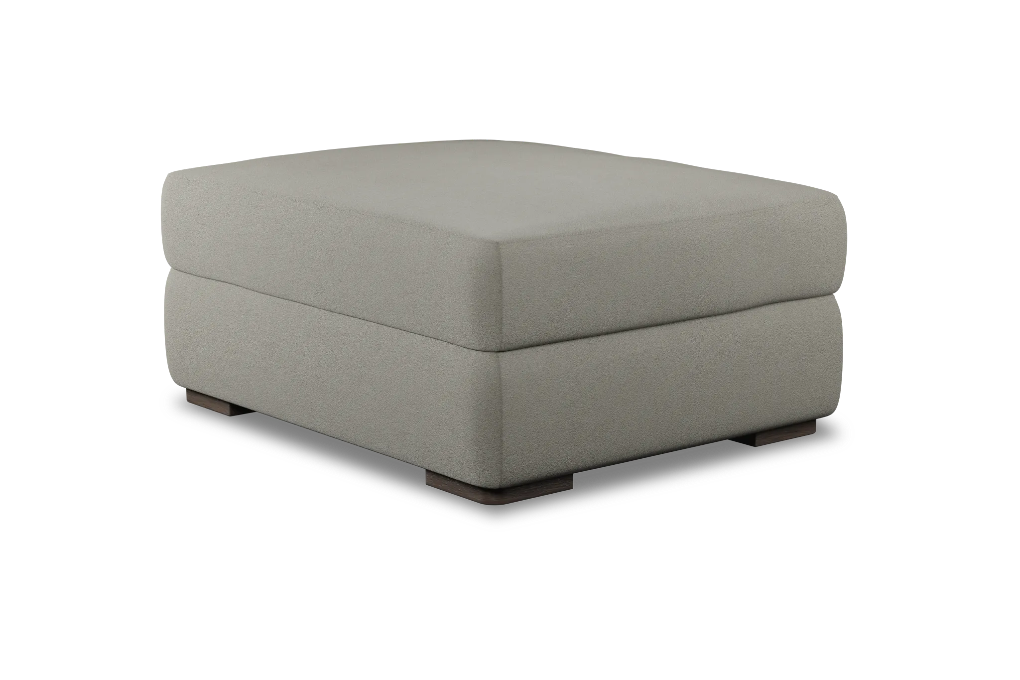 Edgewater Elite Gray Ottoman