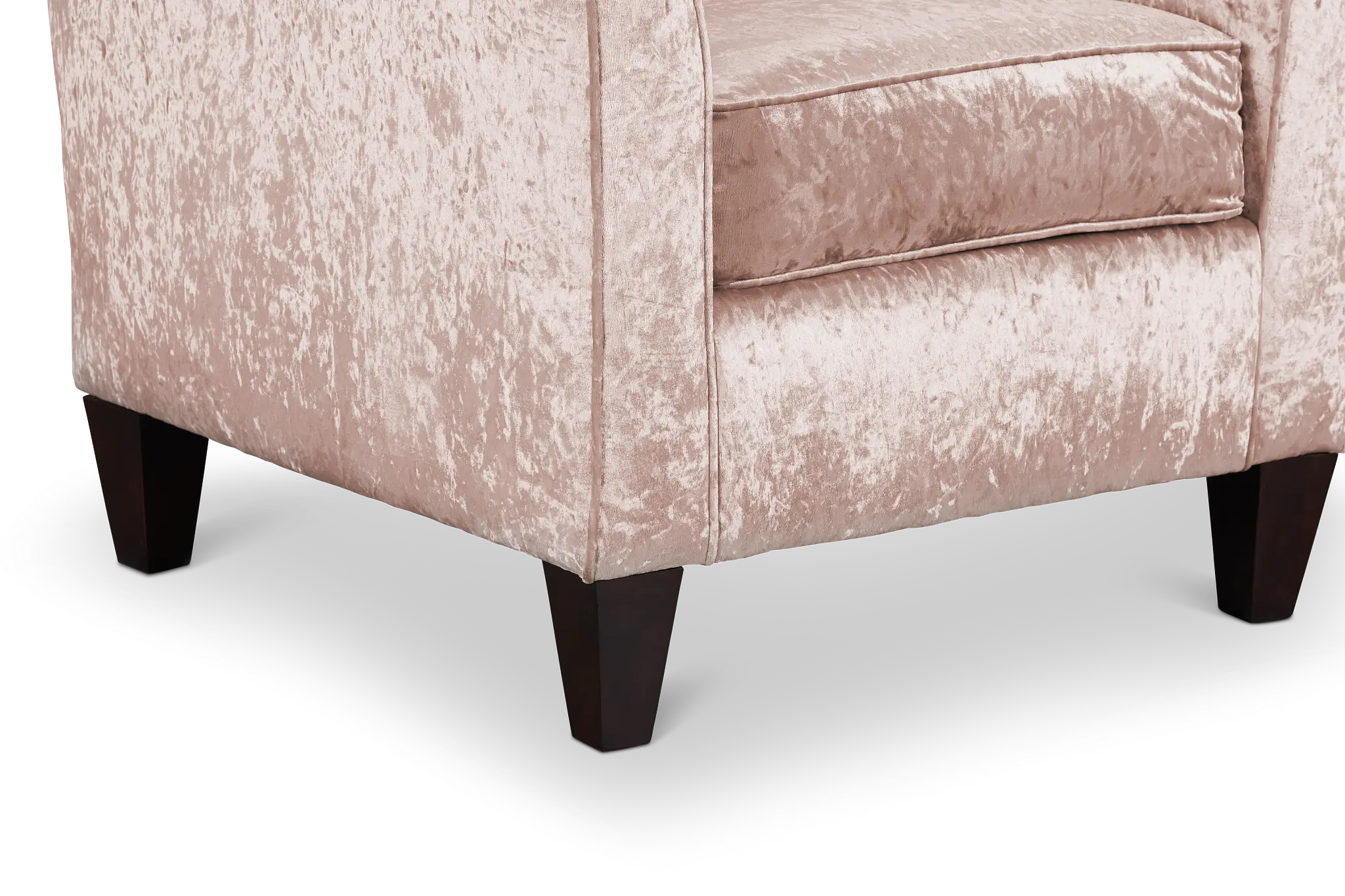 Ethereal Light Pink Velvet Accent Chair Ethereal Light Pink Velvet Accent Chair