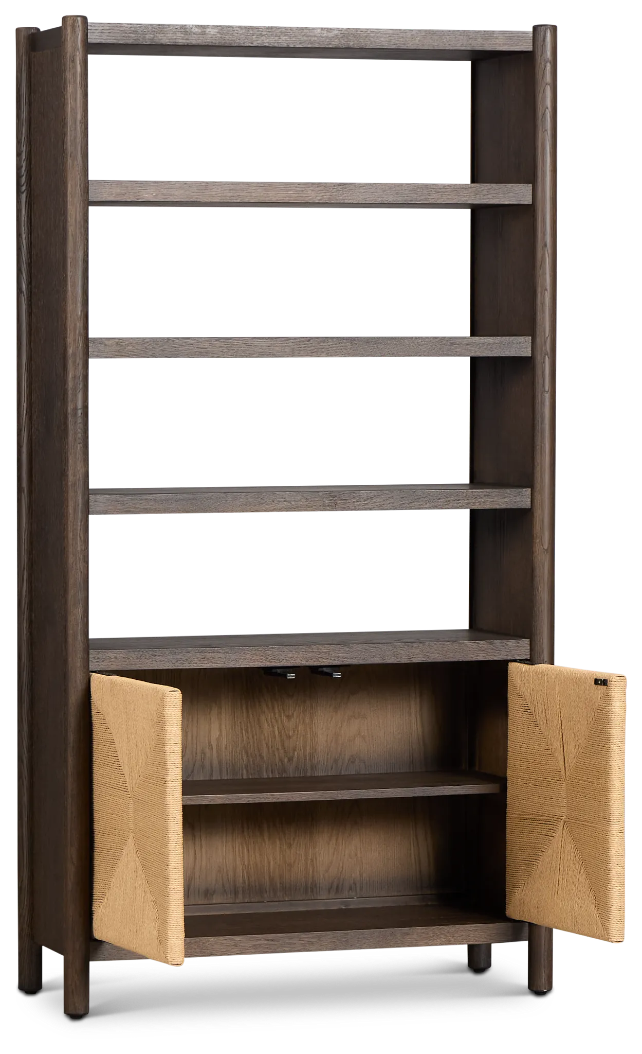 Santorini Dark Tone Bookcase