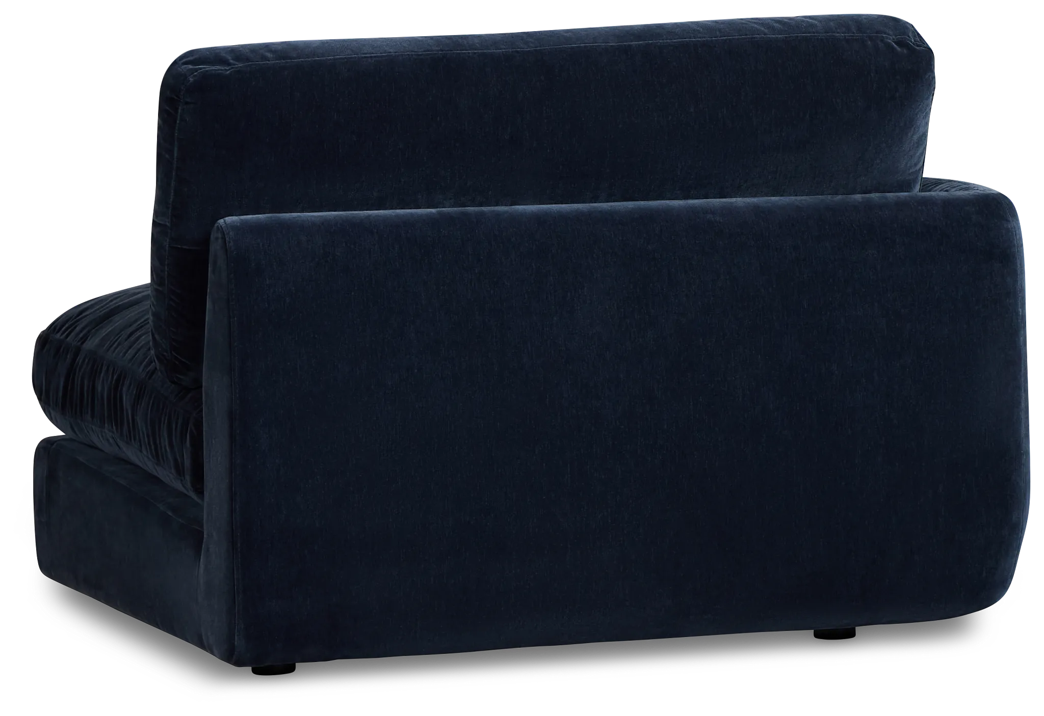 Jules Dark Blue Velvet Left Chair