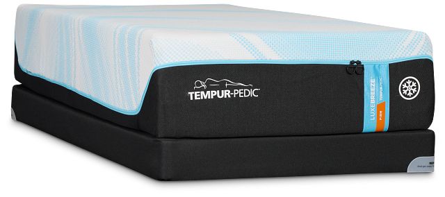 Tempur-pedic Tempur-luxebreeze Firm Low-profile Mattress Set
