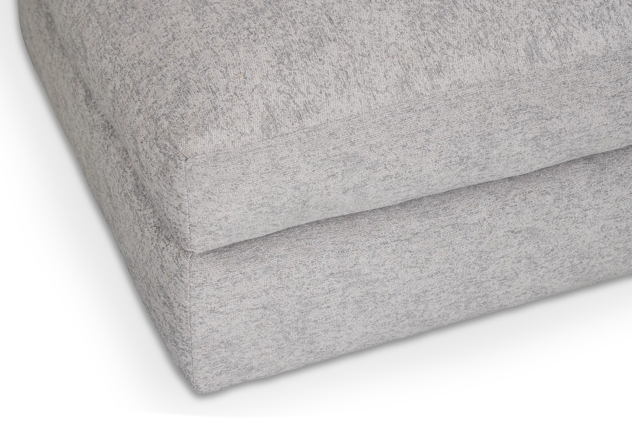 Calista Pewter Fabric Small Right Bumper Sectional Calista Pewter Fabric Small Right Bumper Sectional