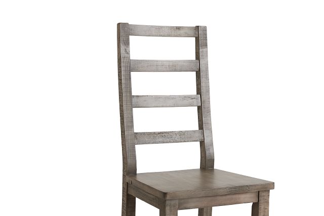 Seattle Gray Wood Side Chair