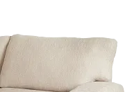 Alpha Beige Fabric Large Two-arm Sectional