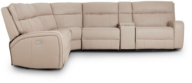Rhett Taupe Micro Small Two-arm Power Reclining Sectional (8)