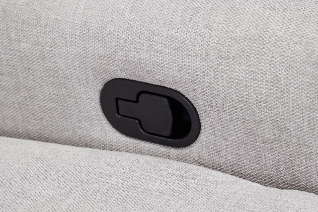 Callum Light Gray Storage Small Left Chaise Sleeper Sectional