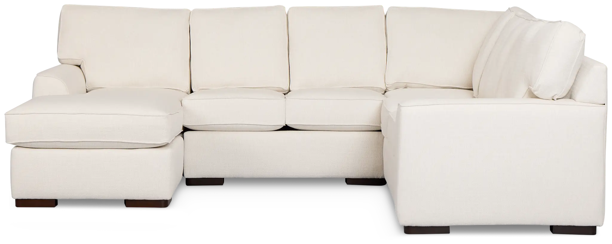 Sinclair Light Beige Fabric Medium Left Chaise Sectional Sinclair Light Beige Fabric Medium Left Chaise Sectional