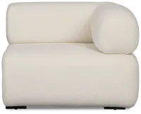 Celeste Light Beige Fabric Right Chair