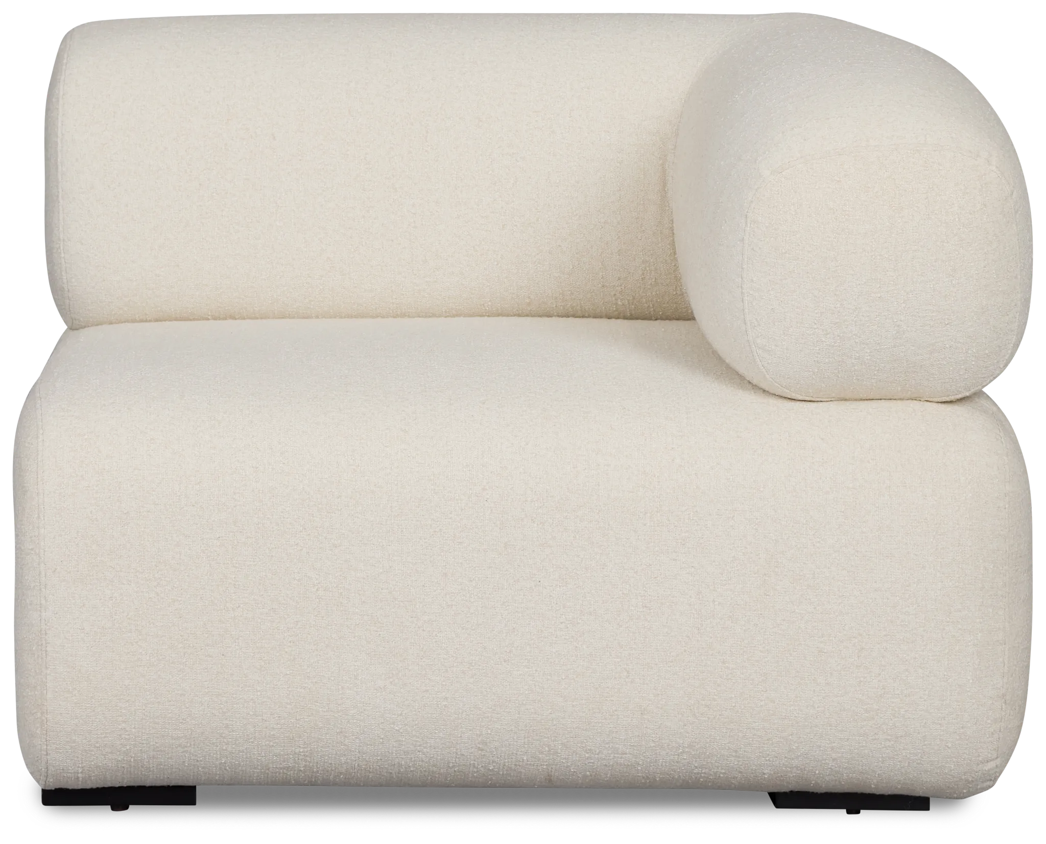 Celeste Light Beige Fabric Right Chair