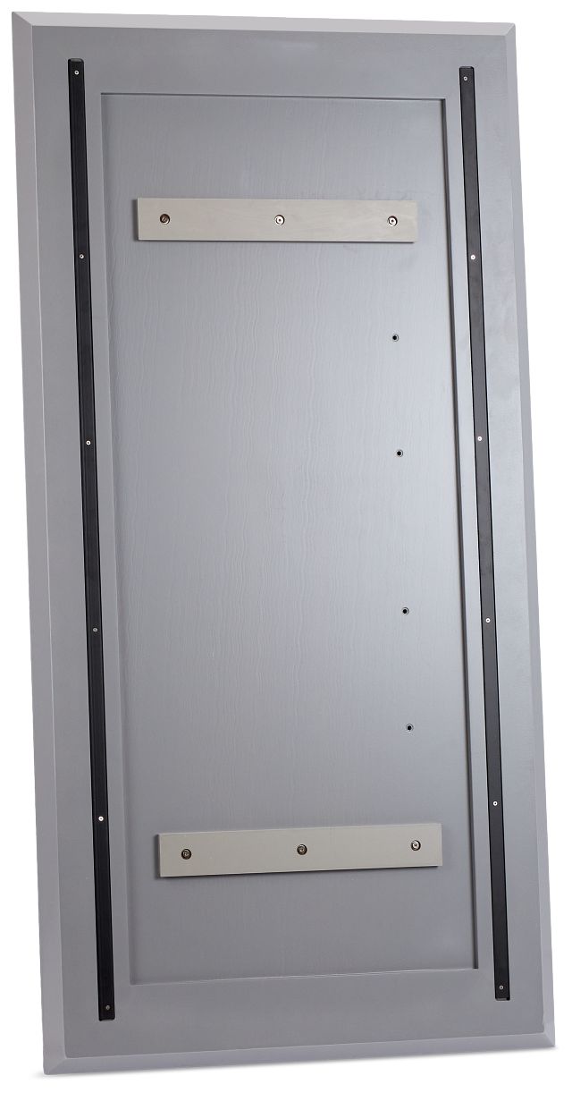 Surge Gray Floor Mirror