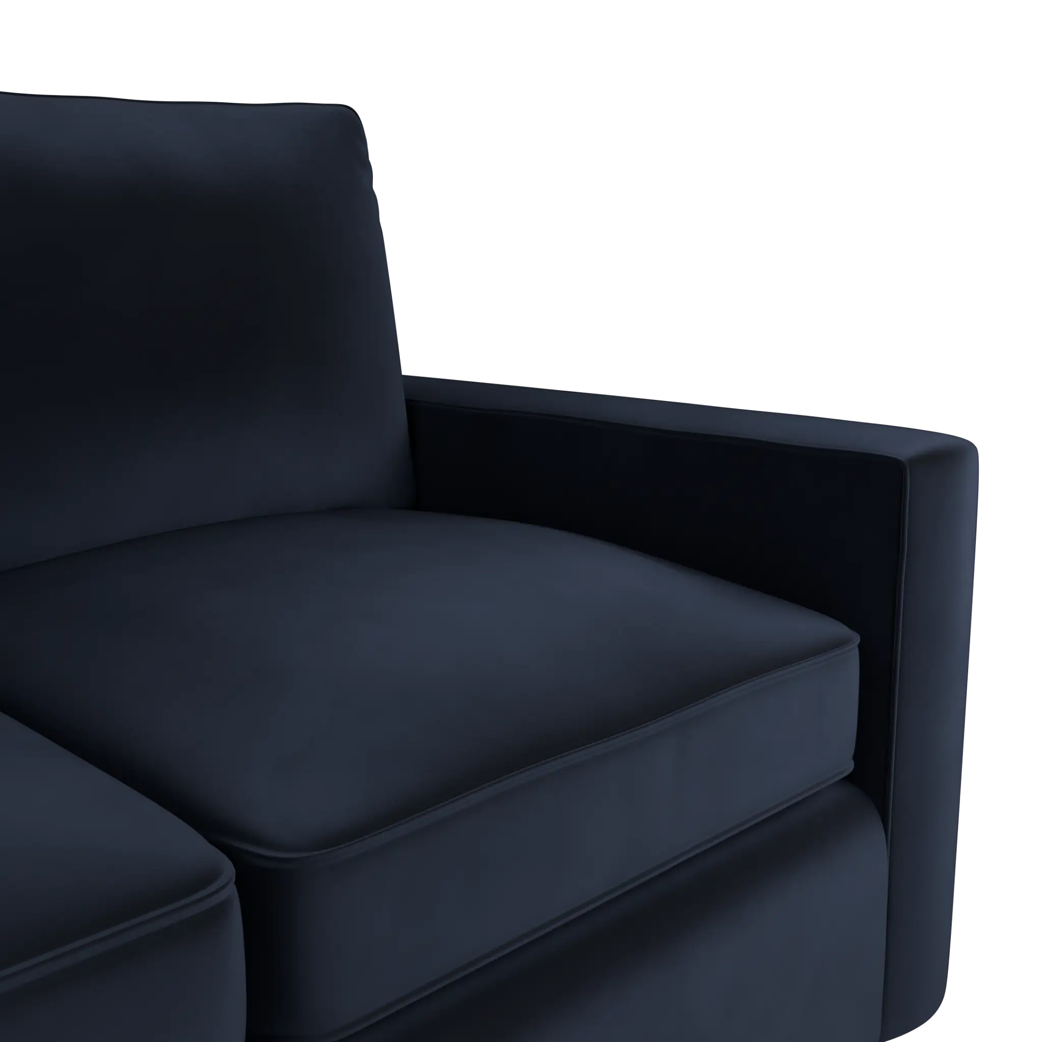 Siesta Joya Dark Blue Fabric Innerspring Sleeper Siesta Joya Dark Blue Fabric Innerspring Sleeper