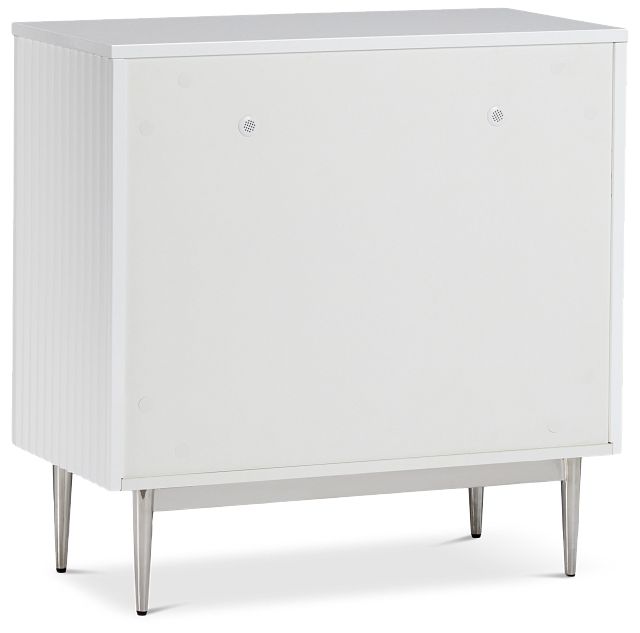 Surge White Two-door Cabinet