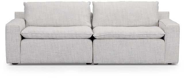 Aurora Light Gray Micro Sofa