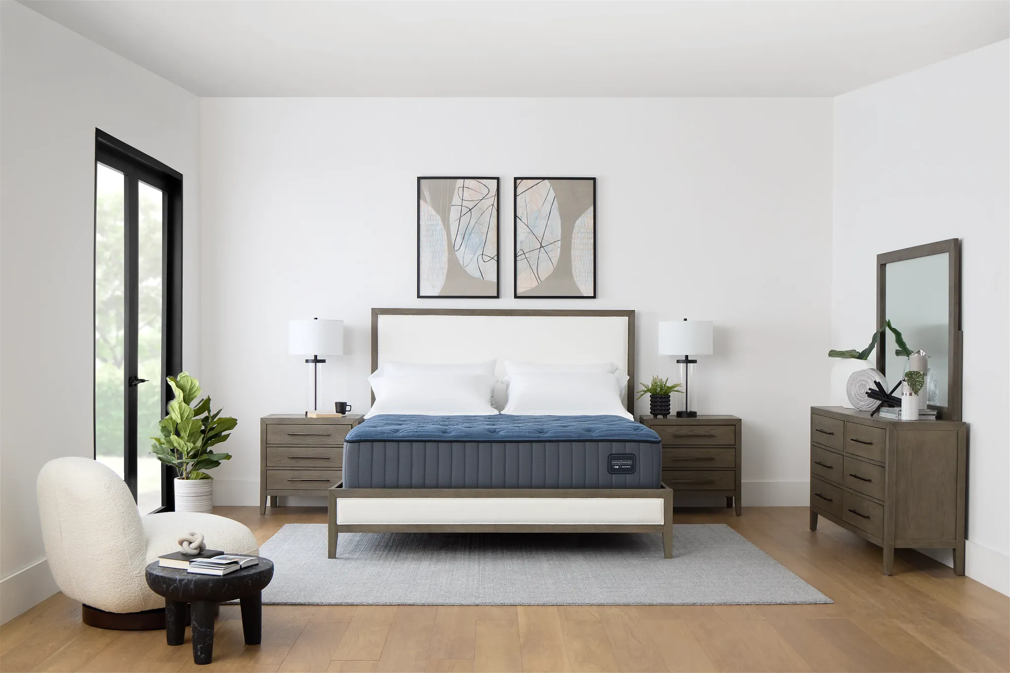 Kevin Charles By Sealy Reserve Lux 14" Plush Tight Top Mattress