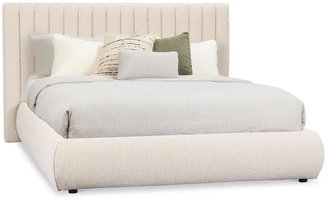 Nomad Light Beige Uph Platform Bed Nomad Light Beige Uph Platform Bed