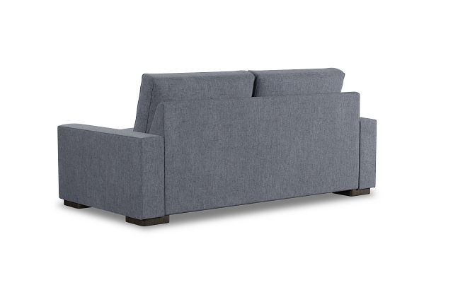 Edgewater Elevation Gray 84" Sofa W/ 2 Cushions