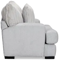 Kylie Light Gray Fabric Chair