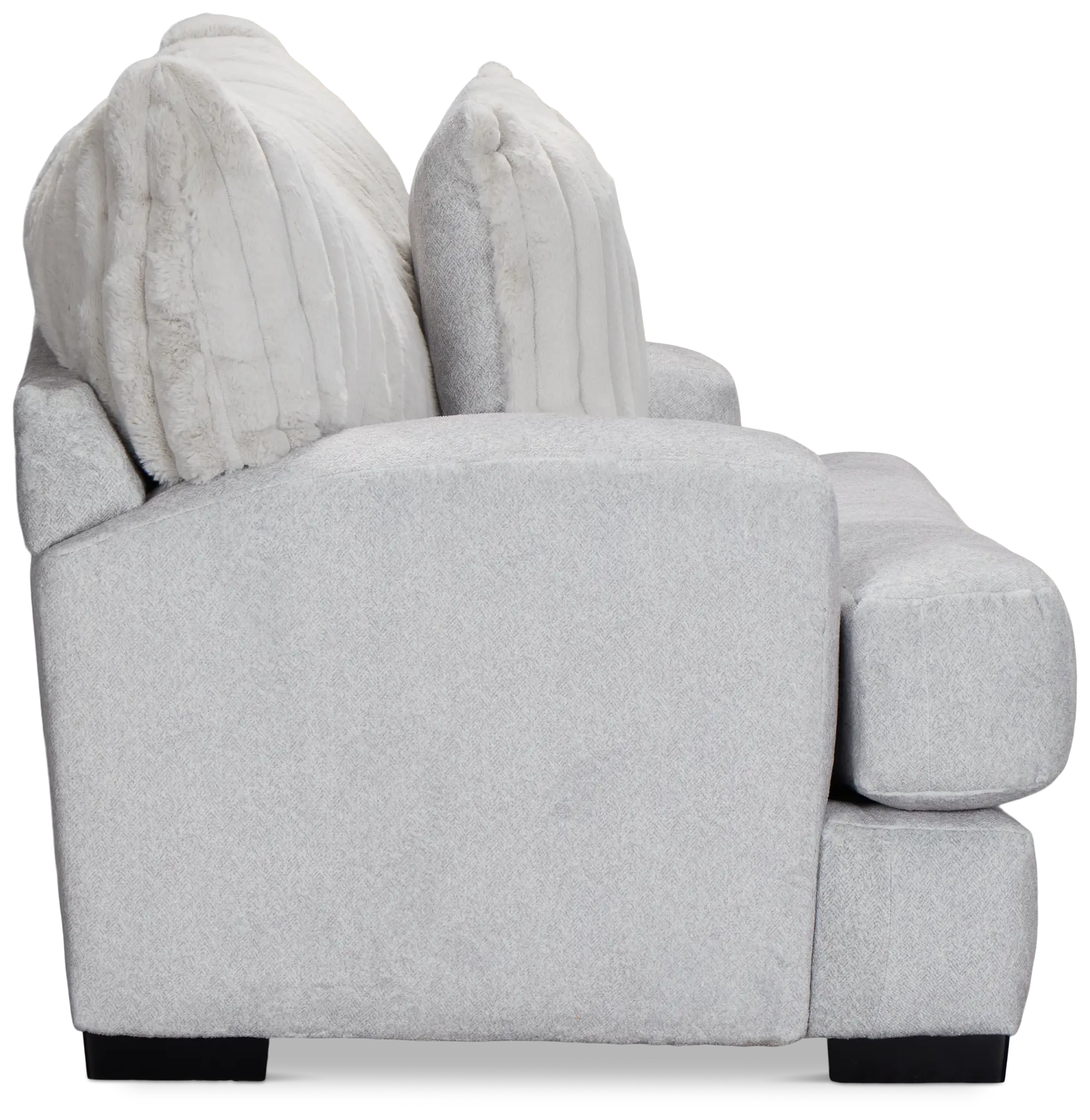 Kylie Light Gray Fabric Chair Kylie Light Gray Fabric Chair