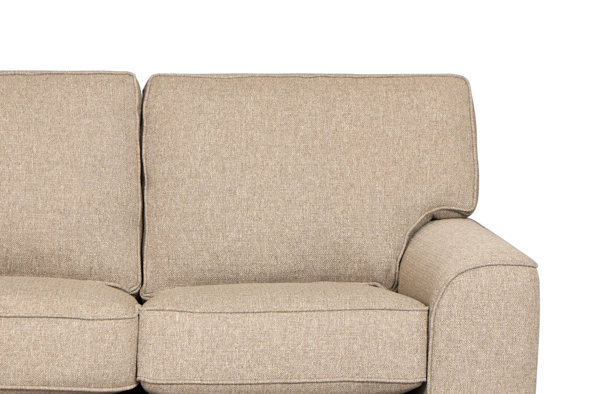 Sinclair Brown Fabric Innerspring Sleeper