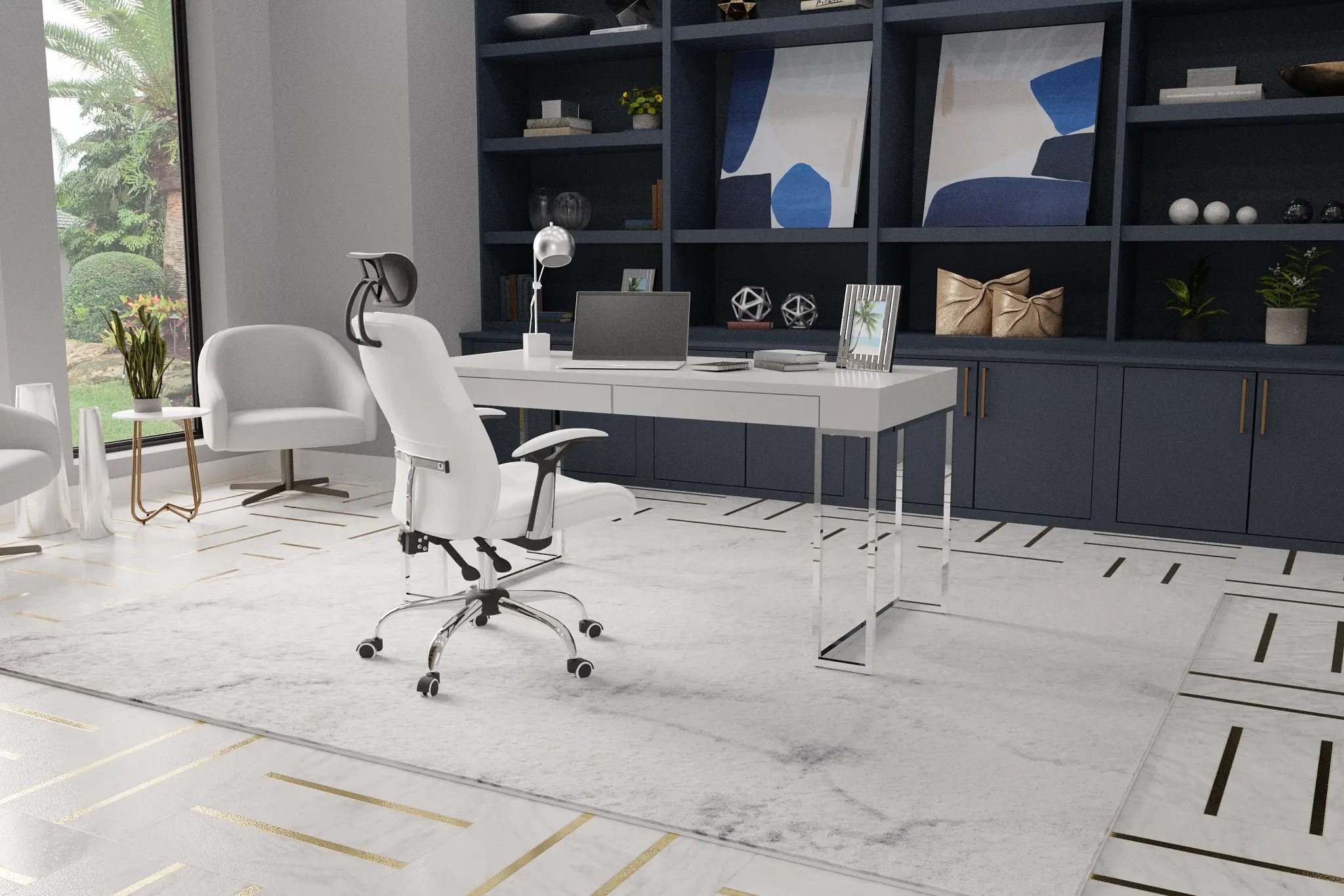 Vancouver Gray Writing Desk Vancouver Gray Writing Desk