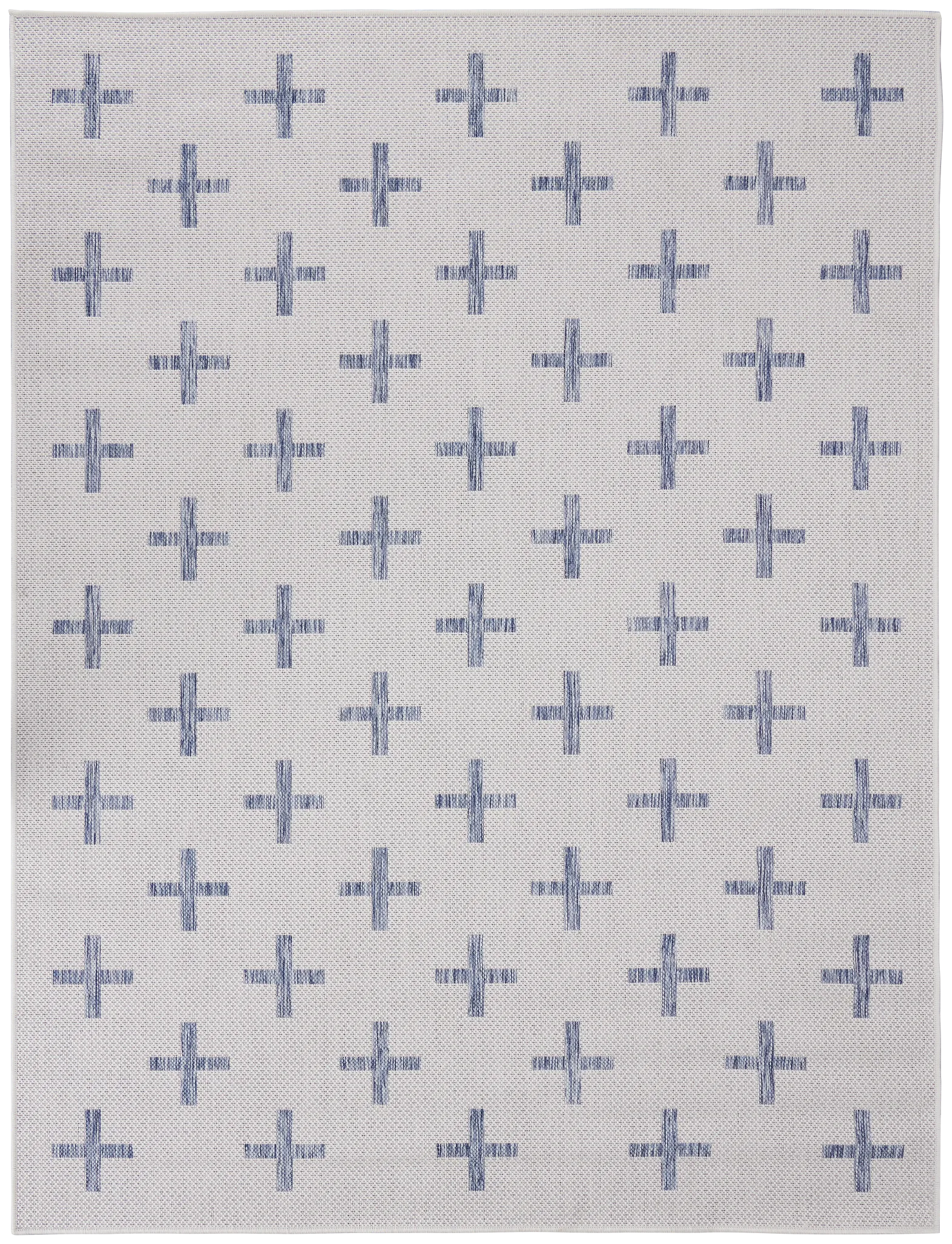 Carlee Blue 8x10 Area Rug