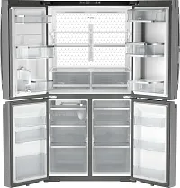 Ge Profile 28 Series Stainless Steel Built In Bottom Freezer Refrigerator
