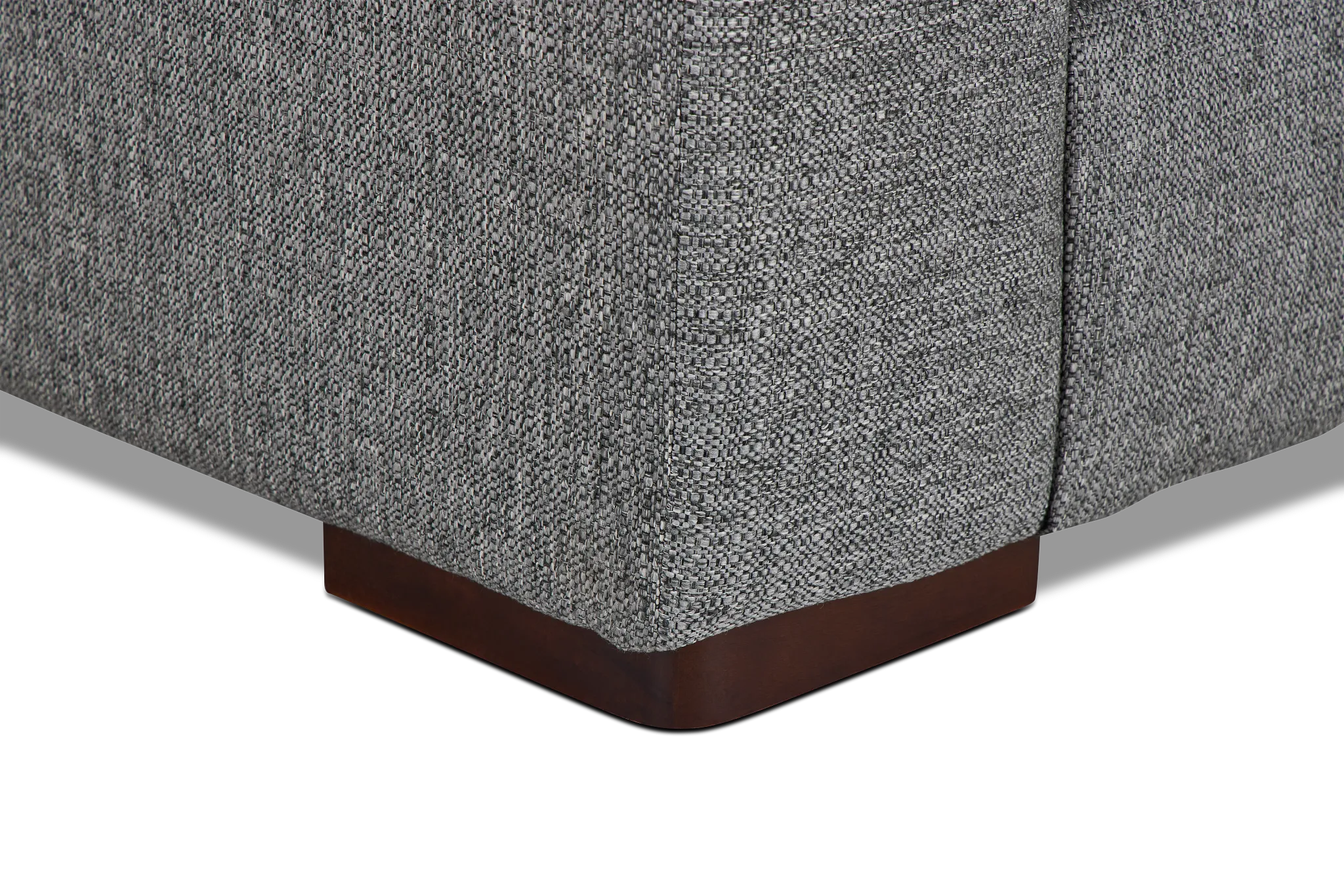 Veronica Dark Gray Down Small Right Chaise Sectional