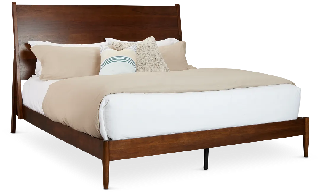 Palmdale Dark Tone Platform Bed