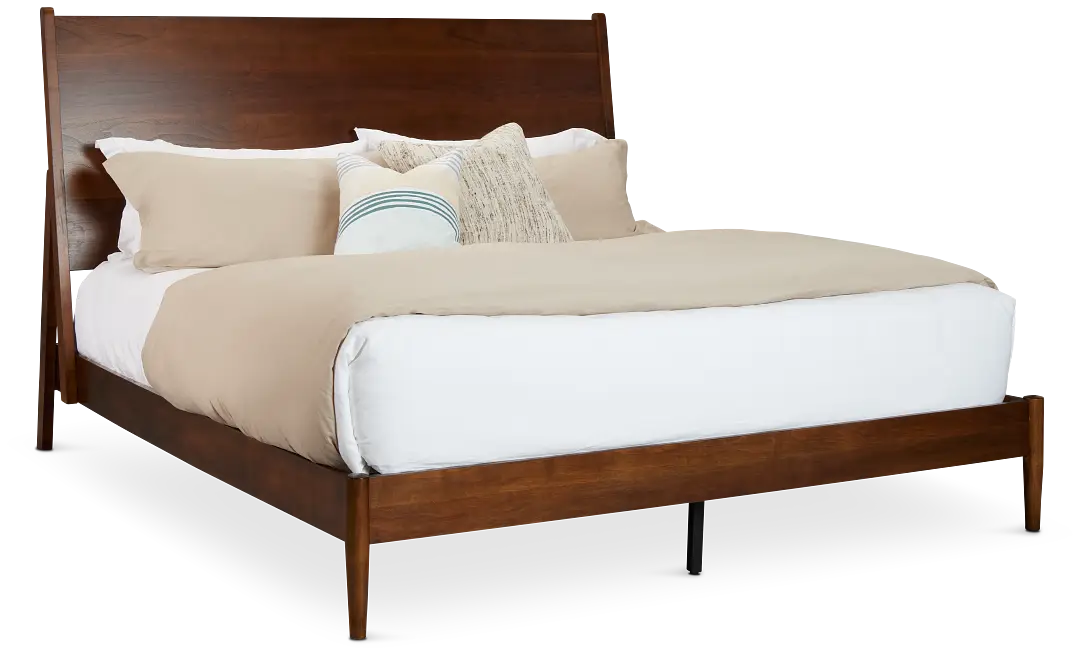 Palmdale Dark Tone Platform Bed Palmdale Dark Tone Platform Bed