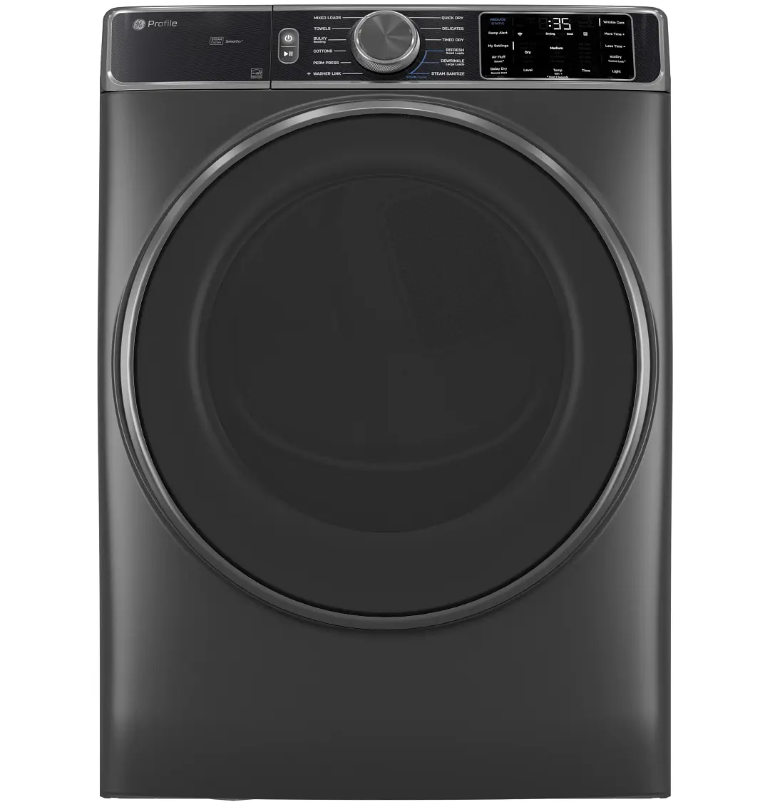 Ge Profile 95 Series Gray Front Load Electric Dryer Ge Profile 95 Series Gray Front Load Electric Dryer