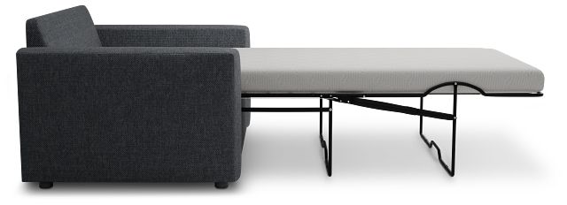 Siesta Elevation Gray Fabric Memory Foam Sleeper