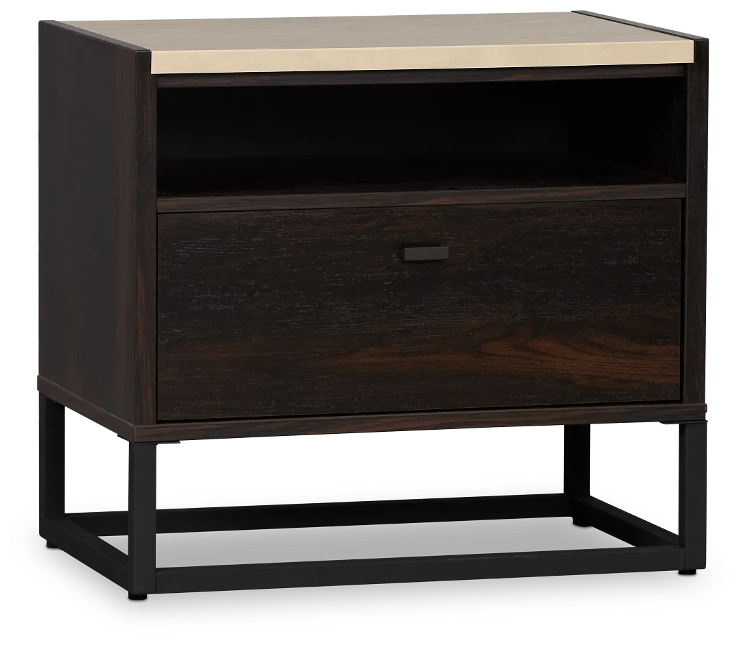 Perry Dark Tone Nightstand