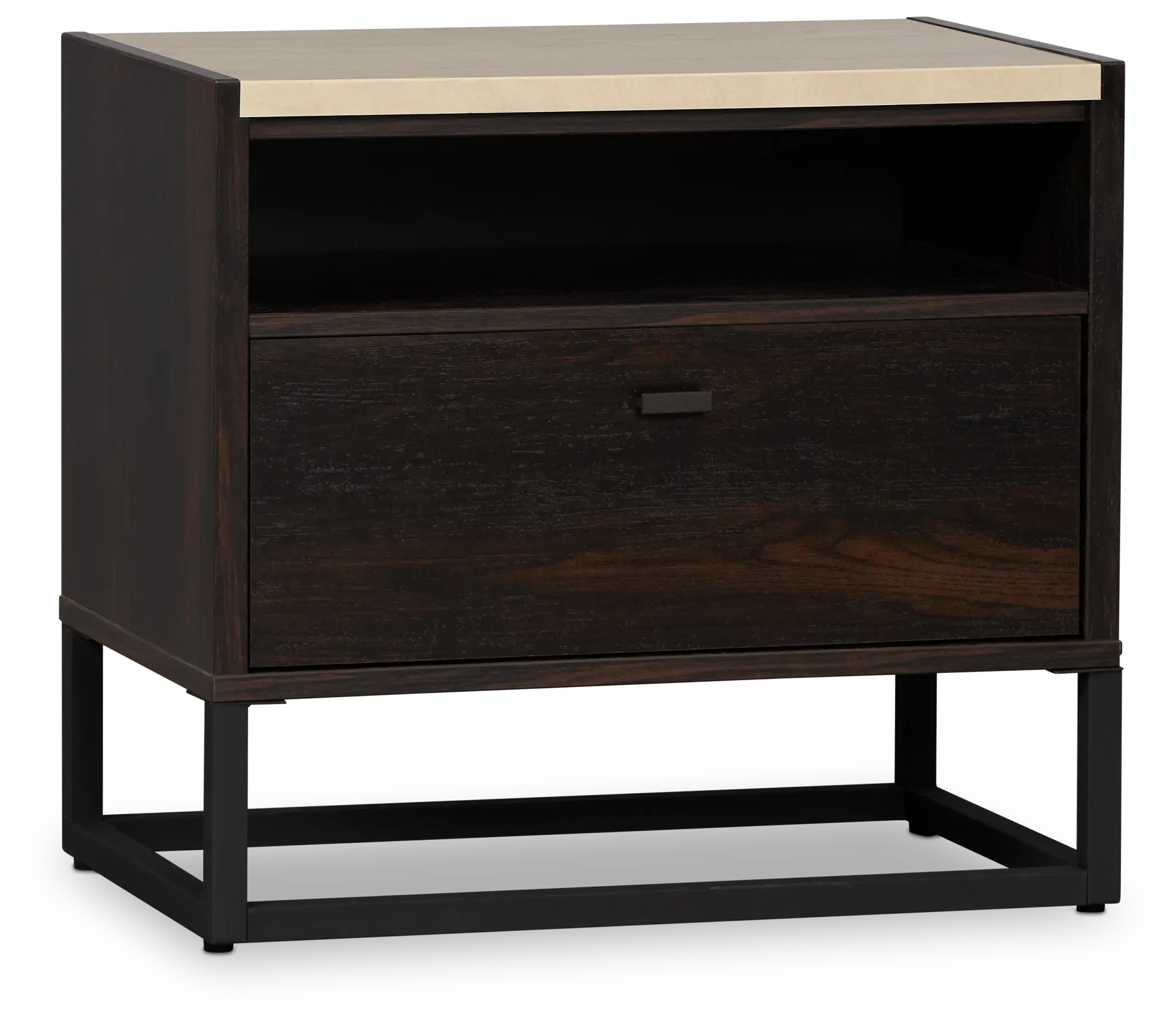 Perry Dark Tone Nightstand Perry Dark Tone Nightstand