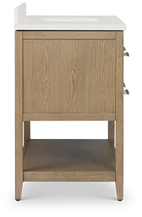 Alden Light Gray 48" Single Bathroom Vanity