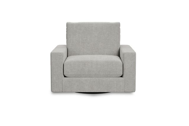 Edgewater Elevation Khaki Swivel Chair